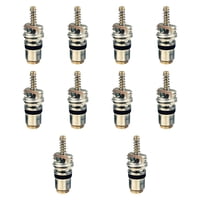 Magideal - 10 Piezas De Núcleo De Válvula De Aire Acondicionado, Reemplazo De Alto Rendimiento, Reparación Premium, Fácil De Instalar, Accesorios De Mantenimient