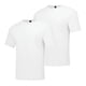 thumbnail image 1 of Camiseta Hanes Beefyt de algodón pesado con cuello redondo, color blanco, paquete de 2, 1 of 6