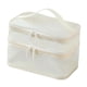 thumbnail image 3 of Bolsa De Aseo De Doble Capa, Bolso Para Juegos De Manicura Con Aceites Esenciales, Artículos De Tocador Dorados, 3 of 5