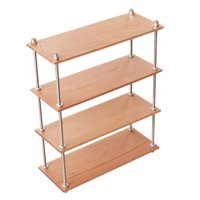 Bothyi - Adornos Multicapa De Estantería 1:6 Para Casa De Muñecas, Materiales De Bricolaje, 4 Niveles De Largo