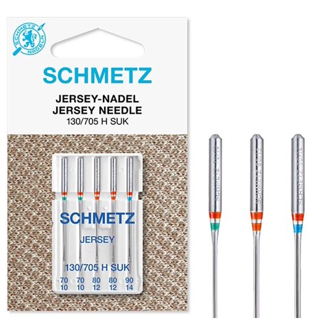 Schmetz - Aguja Para Maquina De Coser Punta Bola