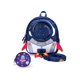 thumbnail image 1 of Mochila para niños pequeños Yisibo Rocket con correa de arnés de 1 a 3 años, 1 of 6