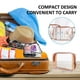 thumbnail image 4 of 4 bolsas de maquillaje transparentes con cremallera, bolsa de cosméticos para mujeres y hombres, bolsa de maquillaje para viajes y baño., 4 of 7