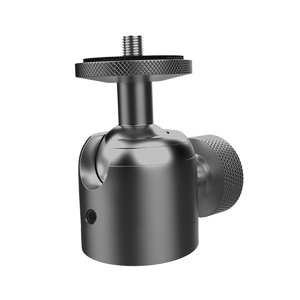 Bothyi - Mini Adaptador De Montaje De Cabeza Esférica Rotación Horizontal De 360° Rotación Vertical De 90° Interfaz De 0,25 Pulgadas