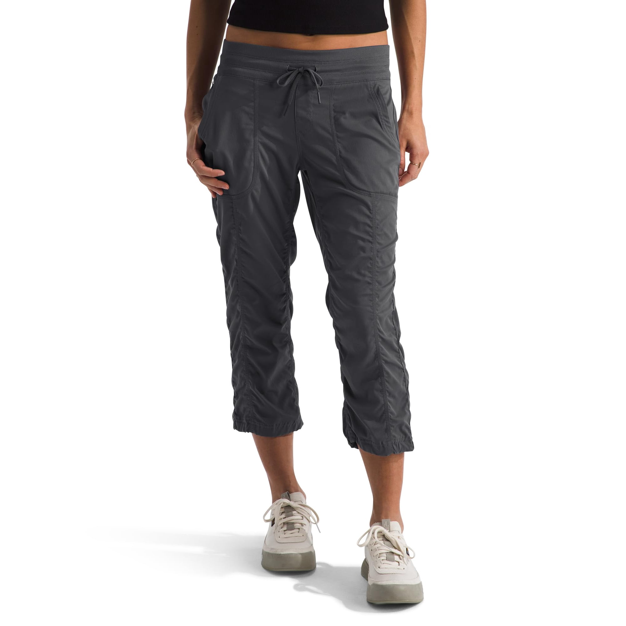 Pantalones Capri The North Face Aphrodite 2.0 Para Mujer, Color Gris