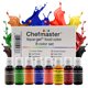 thumbnail image 1 of Colorante Alimentario Chefmaster Liqua-Gel Paquete de 8 Colores Resistentes al Desvanecimiento, 1 of 9