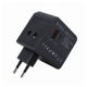 thumbnail image 1 of Adaptador Enchufe Universal Viaje Europeo Americano Uk Usb-c, 1 of 5