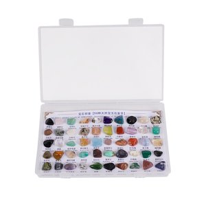 Magideal - Colección De 50 Rocas Para Niños, Colección De Piedras Geológicas, Piedras Ásperas, Rocas Minerales Para Coleccionar, Artesanías, Fabricación De Joyas