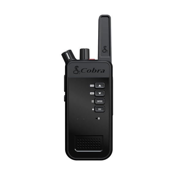 Radio bidireccional COBRA Performa 400 para negocios UHF/LMR, batería de 18 h