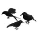 thumbnail image 4 of 3 Piezas De Cuervos De Halloween, Pájaros, Cuervos De Plumas De Simulación Negra Para Fiesta De Halloween, Estilo B, 4 of 5