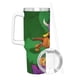 thumbnail image 3 of Robot Monstruo Vaso aislado de acero inoxidable con asa, diseño temático, regalo para familia, amigos y fans; incluye pajita y encaja en el portavasos estándar, 40 oz, 3 of 6