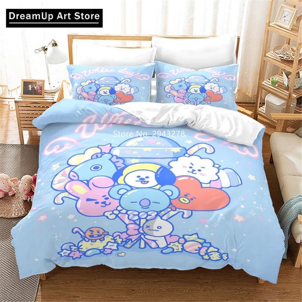 LovelyBT Series Bedding Set Design Duvet Cover Bed Set Quilt Cover Boys Adult