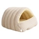 thumbnail image 1 of Cueva De Invierno, Suministros, Regalos Multiusos, Algodón PP, Cama Para Mascotas, Refugio Para Gatos, Blanco Cálido, L, 1 of 5