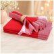 thumbnail image 2 of Servilletas de Tela HOMIDATE Rojo - Pack de 4 con Acabado de Lino, 2 of 9