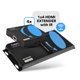 thumbnail image 2 of Extensor HDMI OREI 1x4 1080p hasta 400 pies (120 m) IR negro, 2 of 8