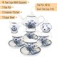 thumbnail image 2 of Set de té Brew To A Tea Blue Dream Porcelain, 1,4 L, 240 ml, 8 oz, 2 of 9