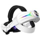 thumbnail image 1 of Correa para la cabeza con batería RGB Comfort 12000mAh para auriculares Meta Quest 3S - Mejora el tiempo de juego y la estabilidad-Blanco, 1 of 8
