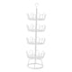 thumbnail image 1 of Árbol de zapato giratorio de 4 niveles, árbol de zapato, estante de secado de zapatos, organizador de zapatos redondos, estante de zapato giratorio, p Blanco, 1 of 5