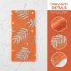 thumbnail image 3 of REGALWOVEN Toalla de Mano de Algodón Suave para Baño, Toalla Absorbente con Patrón de Hojas para Hogar, Cocina 29" x 13" Naranja 1 unidad, 3 of 7
