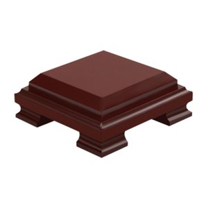 Magideal - Base De Madera Cuadrada, Soporte De Exhibición De Madera, Base De Tetera Sólida, Decoración, Base De Exhibición De Recuerdos, Base De Exposición De Ar M