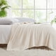 thumbnail image 3 of Manta de punto Blanket CYMULA, color blanco crema, 127 x 152 cm, suave, 3 of 6