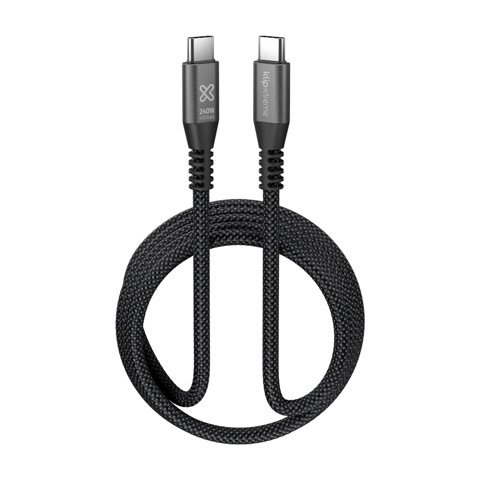 Klip Xtreme Cable Trenzado Usb-C Powergo 850 240W 3M 40 Gbps