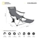 thumbnail image 2 of Silla Plegable Con Apoya Pies Colorado National Geographic gris Tamano Unico, 2 of 5