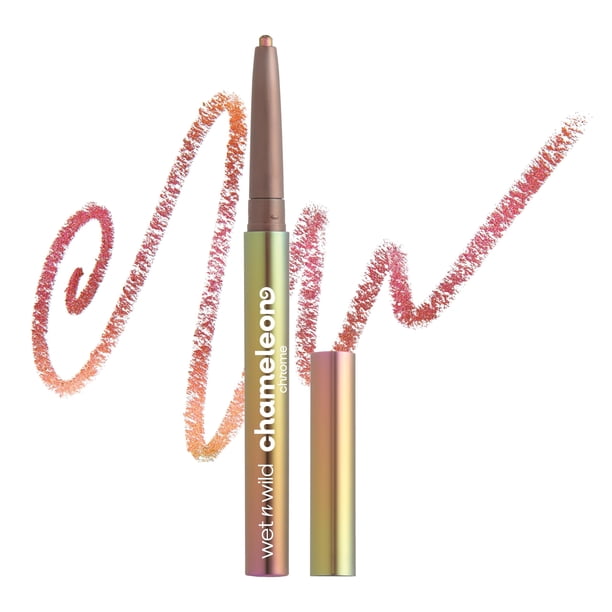 wet n wild delineador Chameleon Chrome, impermeable y resistente al borrado, cambio de color multichromo, larga duración de 18 horas, libre de crueldad animal y vegano – Cosmic Seeker