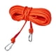 thumbnail image 3 of Tendedero portátil, cuerda para secar ropa, tendedero, tendedero de lavandería, núcleo de alambre de acero mejorado, cuerda de nailon con ganchos de m Naranja 20m, 3 of 5