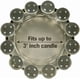 thumbnail image 3 of Plato para velas Alice Lane Bubble de cristal ahumado para decoración del hogar, 3 of 9