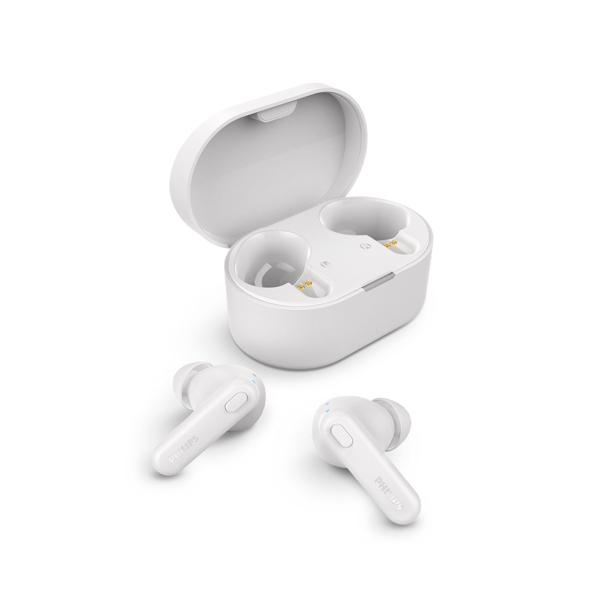 Philips - Audífonos True Wireless Bluetooth Tat1108 Blanco