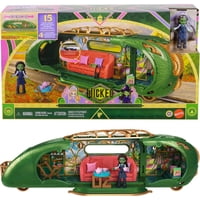 Set De Juego Tren De Juguete Ciudad Esmeralda Wicked Mattel Con 14 Accesorios