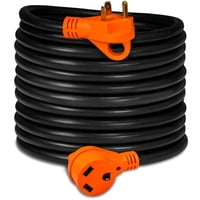 Online Led Store - Cable De Extensión De Alimentación True Mods, 50 Pies, 125 V, 30 A Rv [Nema Tt-30P/R]