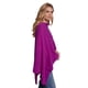 thumbnail image 2 of Poncho de Cachemir Boysenberry – CLAUDIA NICHOLE, 2 of 3