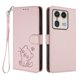 thumbnail image 1 of Funda Billetera con Espacio para Fotos para Motorola Edge 50 Ultra 5G, Rosa, 1 of 6
