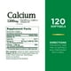 thumbnail image 2 of Suplemento Nature's Bounty de carbonato de calcio y vitamina D 1200 mg/1000 UI, 2 of 2