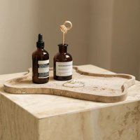 Santú Home & Deco - Bandeja Irregular De Piedra Natural