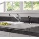 thumbnail image 4 of Grifo De Cocina P115lf De Una Sola Manija Con Rociador Lateral, 4 of 4