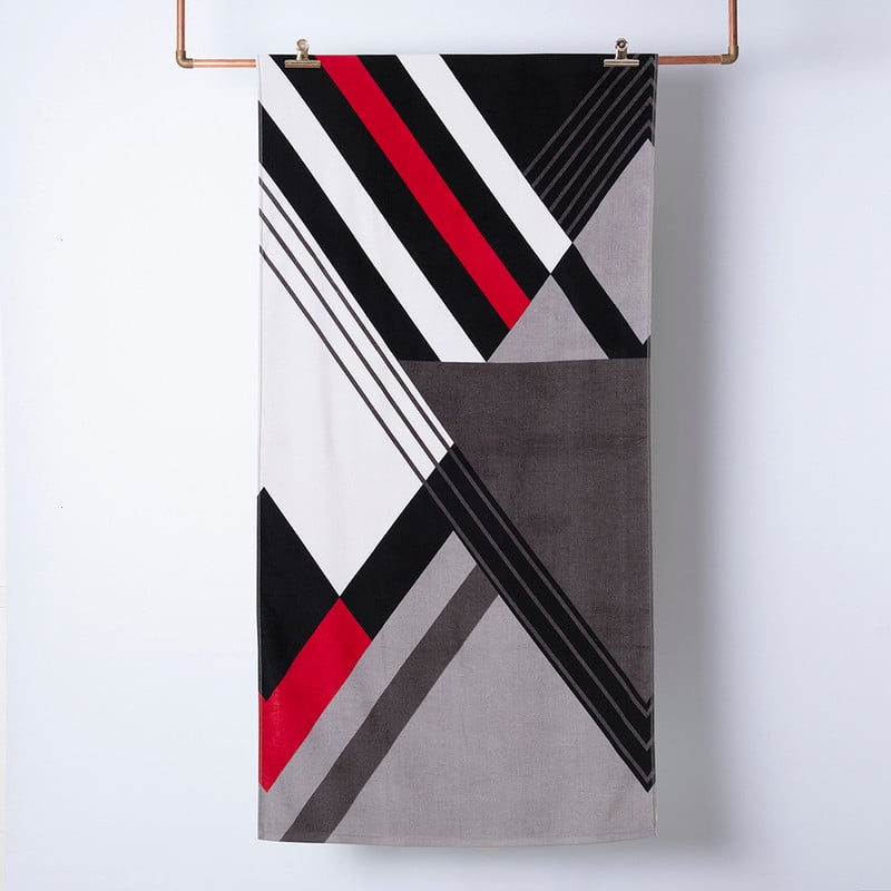 Mashini - Toalla Algodón Vel.est. C/bolso 70x150+33x42 Trian