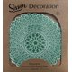 thumbnail image 1 of Manteles de papel decorativo Sisson Distribution 17 cm verde – Pack de 20, 1 of 2