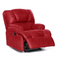 Latam Home - Bergere Perugia 1 Cuerpo Cuero Kentucky Rojo