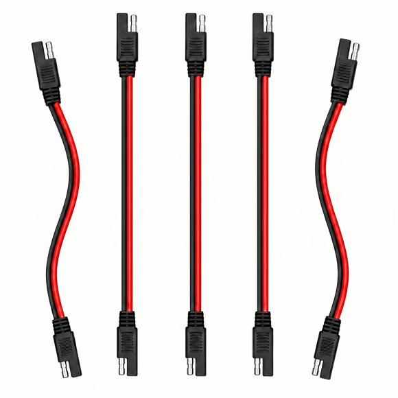Conector SAE FLAPRV Pack de 5 12AWG 30 cm 12V 2 pines