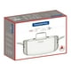 thumbnail image 4 of Cacerola Tramontina Grano rasa de acero inoxidable cuerpo triple con tapa y asas 24 cm 4,7 L, 4 of 9