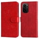 thumbnail image 1 of Funda tipo cartera FOXDOCK para Xiaomi Poco F3 Pro , diseño girasol en relieve, cuero PU, cierre magnético, soporte y tarjetero, 1 of 5