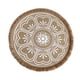 thumbnail image 4 of Ronda Doily Posavasos Decoración Escritorio Estilo retro Bordado de encaje a prueba de aceite Hecho a mano con borla Mantel para oficina Sala de estar Blanco, 4 of 5