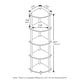 thumbnail image 2 of Estante Furinno TURN-N-TUBE con 5 niveles, esquina 147 x 147 x 147 cm, 2 of 6