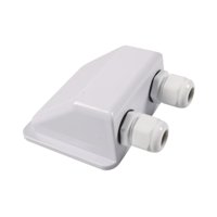 Magideal - Prensaestopas Para Cables Solares, Prensaestopas Para Cables Solares Dobles, Carcasa De Entrada De Cables Doble Profesional Resistente A La Intemperie