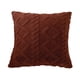 thumbnail image 2 of Funda De Almohada Elegante, Compacta Y Cómoda Para La Decoración Del Hogar, Silla, Coche, Color Marrón, 2 of 3
