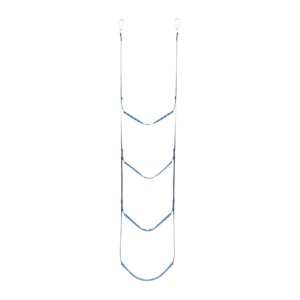 Magideal - Escalera Colgante Escalones Extraíble Para Bote Inflable Kayak Durable Wakeboard Yacht Equipment Antideslizante, Suave Para Proteger Su , Azul Color Azul