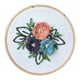 thumbnail image 1 of Kits De Inicio De Bordado Con Patrón De Bricolaje Manualidades De Punto De Cruz Flor Azul, 1 of 5